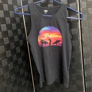 Boys Size M(8) Blank Tank
